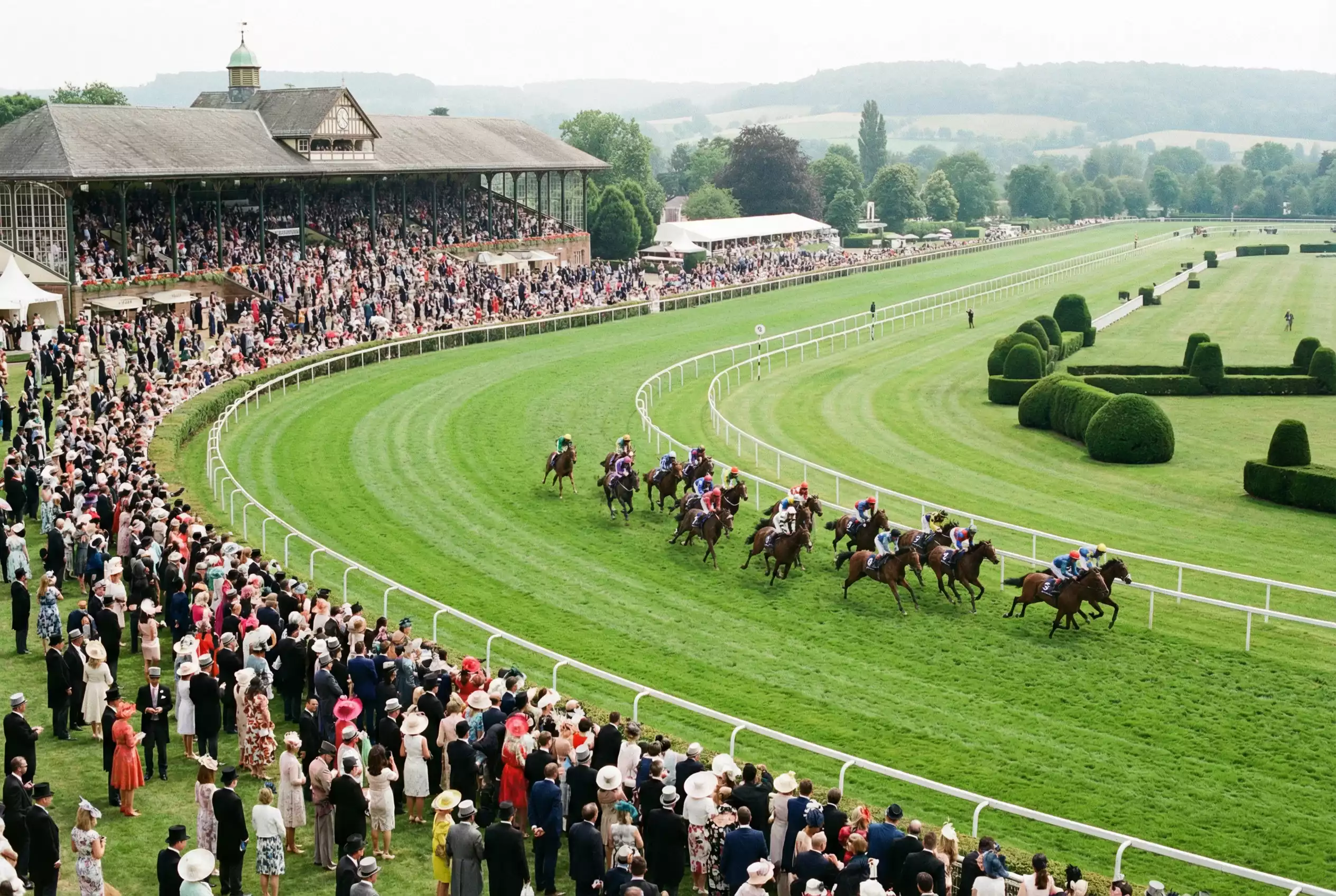 Wichtige internationale Pferderennen wie Royal Ascot und Cheltenham Festival